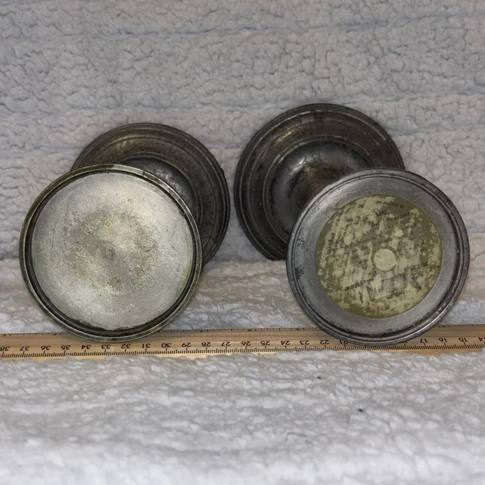 Restoration Hardware Candle Pillar Holders